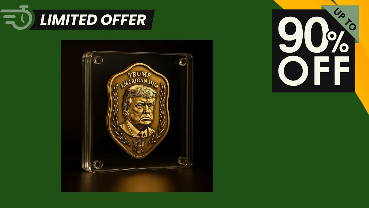 Trump American DNA Badge 2025